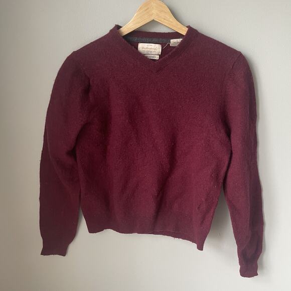 Vintage Weatherproof Merino Cashmere Sweater Size‎ Small Men’s Pullover - Picture 1 of 7